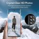 ESR Screen Shield Tempered Glass Protection Set - комплект 2 броя стъклено защитно покритие за дисплея и 2 броя предпазни стъклени лещи за камерата на Samsung Galaxy S23 Ultra (черен-прозрачен) 2