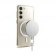 Ringke Fusion Magnetic Case - хибриден кейс с висока степен на защита с MagSafe за Samsung Galaxy S23 (прозрачен-мат)  3