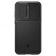 Spigen Optik Armor Case - тънък качествен силиконов (TPU) калъф с капак за камерата за Samsung Galaxy S23 (черен) 1