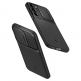 Spigen Optik Armor Case - тънък качествен силиконов (TPU) калъф с капак за камерата за Samsung Galaxy S23 (черен) 12