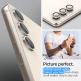 Spigen Optik Pro tR Ez Fit Lens Protector 2 Pack - 2 комплекта предпазни стъклени лещи за камерата на Samsung Galaxy S23, Galaxy S23 Plus (бежов) 7