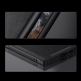 Nillkin CamShield Leather S Case - хибриден удароустойчив кожен кейс за Samsung Galaxy S23 Ultra (черен) 9