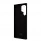 Karl Lagerfeld Liquid Silicone Ikonik NFT Case - дизайнерски силиконов кейс за Samsung Galaxy S23 Ultra (черен) 4