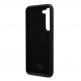 Karl Lagerfeld Liquid Silicone Ikonik NFT Case - дизайнерски силиконов кейс за Samsung Galaxy S23 (черен) 2