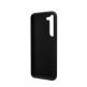 Guess Liquid Silicone Metal Logo Case - силиконов (TPU) калъф за Samsung Galaxy S23 (черен)  4