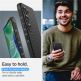 Spigen Liquid Air Case - силиконов (TPU) калъф с висока степен на защита за Samsung Galaxy S23 Plus (черен) 10