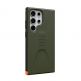 Urban Armor Gear Civilian Case - удароустойчив хибриден кейс за Samsung Galaxy S23 Ultra (зелен) 4