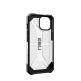 Urban Armor Gear Plasma Case - удароустойчив хибриден кейс за iPhone 15 (прозрачен) 14