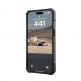 Urban Armor Gear Monarch Kevlar Case - удароустойчив хибриден кейс за iPhone 15 Pro Max (платинен) 6