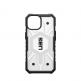 Urban Armor Gear Pathfinder MagSafe Case - удароустойчив хибриден кейс за iPhone 15 (прозрачен) 11