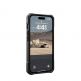 Urban Armor Gear Monarch Kevlar Case - удароустойчив хибриден кейс за iPhone 15 (черен-кевлар) 5