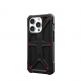 Urban Armor Gear Monarch Kevlar Case - удароустойчив хибриден кейс за iPhone 15 Pro (черен-кевлар) 7
