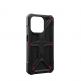 Urban Armor Gear Monarch Kevlar Case - удароустойчив хибриден кейс за iPhone 15 Pro (черен-кевлар) 13