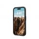 Urban Armor Gear Civilian MagSafe Case - удароустойчив хибриден кейс с MagSafe за iPhone 15 Pro (черен) 5