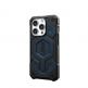 Urban Armor Gear Monarch Pro MagSafe Case - удароустойчив хибриден кейс с MagSafe за iPhone 15 Pro (син) 3