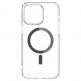 Spigen Ultra Hybrid MagSafe Case - хибриден кейс с висока степен на защита с MagSafe за iPhone 15 Pro (прозрачен-графит)  3