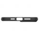 Spigen Thin Fit Case - качествен тънък матиран кейс за iPhone 15 (черен) 5