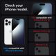 Spigen Glas.tR EZ Fit Tempered Glass 2 Pack - 2 броя стъклени защитни покрития за дисплея на iPhone 15 Pro Max (прозрачен) 7