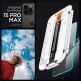 Spigen Glas.tR EZ Fit Tempered Glass 2 Pack - 2 броя стъклени защитни покрития за дисплея на iPhone 15 Pro Max (прозрачен) 8