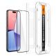 Spigen Glas.tR EZ Fit Full Cover Tempered Glass - стъклено защитно покритие за дисплея на iPhone 15 Pro Max (черен-прозрачен) 1