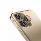 3MK Lens Pro Tempered Glass Lens Protector - предпазни стъклени лещи за камерата на iPhone 15 Pro (златист) 1
