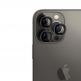 3MK Lens Pro Tempered Glass Lens Protector - предпазни стъклени лещи за камерата на iPhone 15 Pro Max (тъмносив) 1