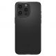 Spigen Thin Fit Case - качествен тънък матиран кейс за iPhone 15 Pro Max (черен) 1