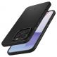 Spigen Thin Fit Case - качествен тънък матиран кейс за iPhone 15 Pro Max (черен) 6