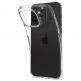 Spigen Crystal Flex Case - тънък качествен силиконов (TPU) калъф за iPhone 15 Pro Max (прозрачен)  5