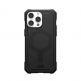 Urban Armor Gear Essential Armor MagSafe Case - удароустойчив силиконов калъф с MagSafe за iPhone 15 Pro Max (черен) 2