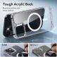ESR Air Armor HaloLock MagSafe Case - хибриден удароустойчив кейс с MagSafe за iPhone 15 (прозрачен) 5