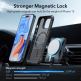 ESR Air Armor HaloLock MagSafe Case - хибриден удароустойчив кейс с MagSafe за iPhone 15 (черен-мат) 2