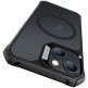 ESR Air Armor HaloLock MagSafe Case - хибриден удароустойчив кейс с MagSafe за iPhone 15 Plus (черен-мат) 1