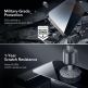 ESR Privacy Full Cover Tempered Glass - калено стъклено защитно покритие с определен ъгъл на виждане за дисплея на iPhone 15 (черен-прозрачен) 6