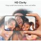 ESR Privacy Full Cover Tempered Glass - калено стъклено защитно покритие с определен ъгъл на виждане за дисплея на iPhone 15 (черен-прозрачен) 8
