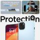 Spigen Thin Fit Case - качествен тънък матиран кейс за iPhone 15 (светлосин) 13