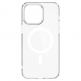 Spigen Ultra Hybrid MagSafe Case - хибриден кейс с висока степен на защита с MagSafe за iPhone 15 Pro Max (прозрачен-мат)  2