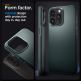 Spigen Thin Fit Case - качествен тънък матиран кейс за iPhone 15 Pro Max (зелен) 11