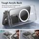 ESR Classic Hybrid HaloLock MagSafe Case - хибриден кейс с висока степен на защита с MagSafe за iPhone 15 Pro Max (прозрачен)  11