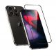 ESR Armorite 3D Full Cover Tempered Glass - калено стъклено защитно покритие за дисплея на iPhone 15 Pro (черен-прозрачен) 2