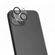 4smarts StyleGlass Camera Lens Protector - 2 броя предпазни плочки за камерата на iPhone 15, iPhone 15 Plus (тъмносив и прозрачен) 2