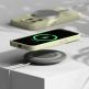 Ringke Liquid Silicone Magnetic Case - силиконов (TPU) калъф с MagSafe за iPhone 15 Pro (светлозелен) 8