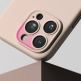 Ringke Liquid Silicone Magnetic Case - силиконов (TPU) калъф с MagSafe за iPhone 15 Pro (розов) 6