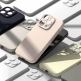 Ringke Liquid Silicone Magnetic Case - силиконов (TPU) калъф с MagSafe за iPhone 15 Pro (розов) 7