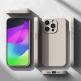 Ringke Liquid Silicone Magnetic Case - силиконов (TPU) калъф с MagSafe за iPhone 15 Pro (бежов) 9