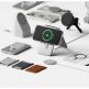 Ringke Fusion Magnetic Case - хибриден кейс с висока степен на защита с MagSafe за iPhone 15 Plus (прозрачен-мат)  4