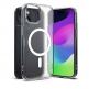 Ringke Fusion Magnetic Case - хибриден кейс с висока степен на защита с MagSafe за iPhone 15 (прозрачен-мат)  3