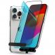 Ringke Invisible Defender Full Cover Tempered Glass 2.5D - калено стъклено защитно покритие за дисплея на iPhone 15 Pro Max (черен-прозрачен) 1