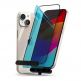 Ringke Invisible Defender Full Cover Tempered Glass 2.5D  - калено стъклено защитно покритие за дисплея на iPhone 15 (черен-прозрачен) 1