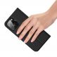 Dux Ducis Skin Pro Case - кожен калъф с поставка и отделение за кр. карти за iPhone 15 Pro Max (черен) 5